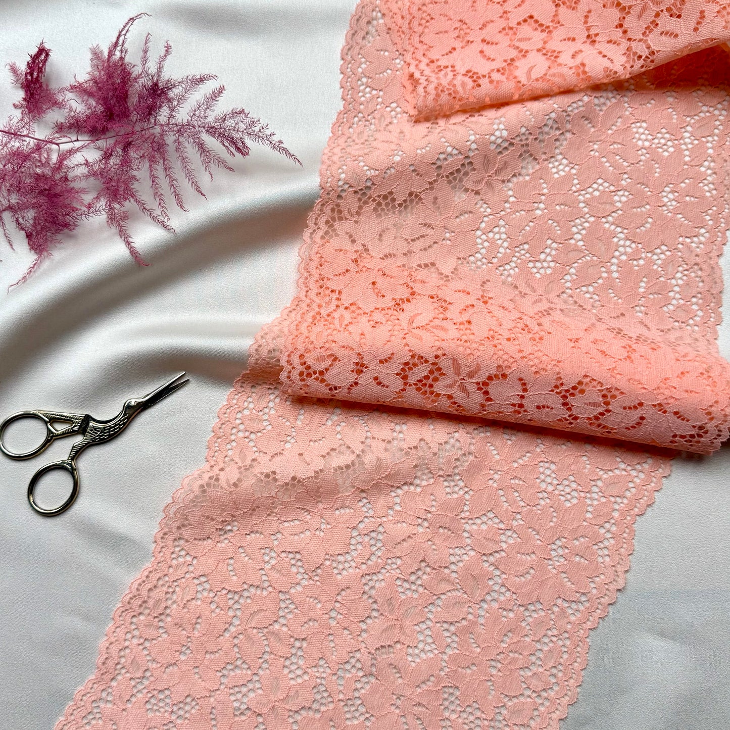 Peach Blossom Lace