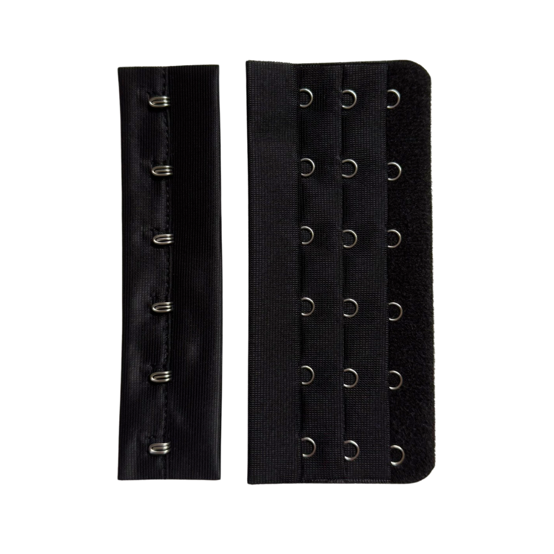 Bra Closure – Black | 113mm