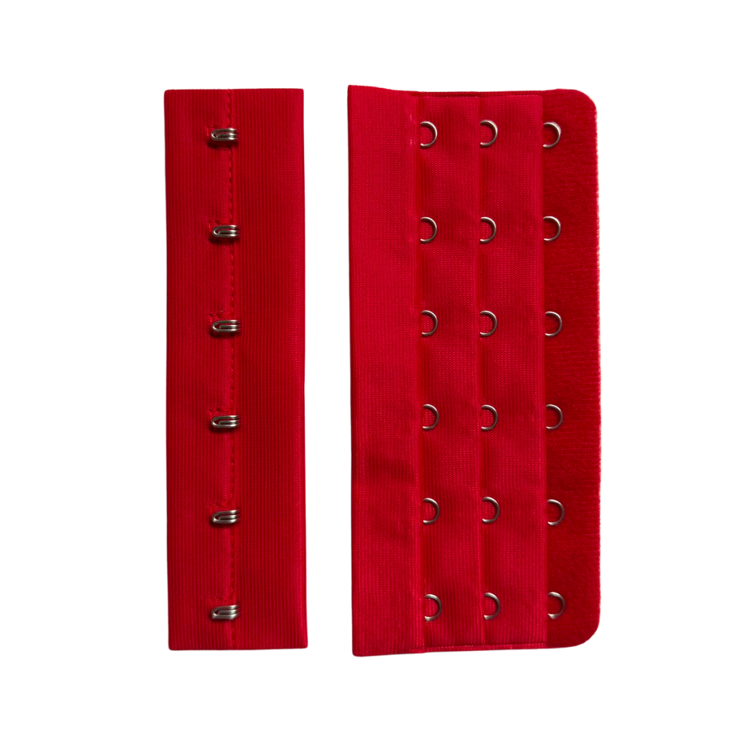 Bra Closure – Red | 113mm