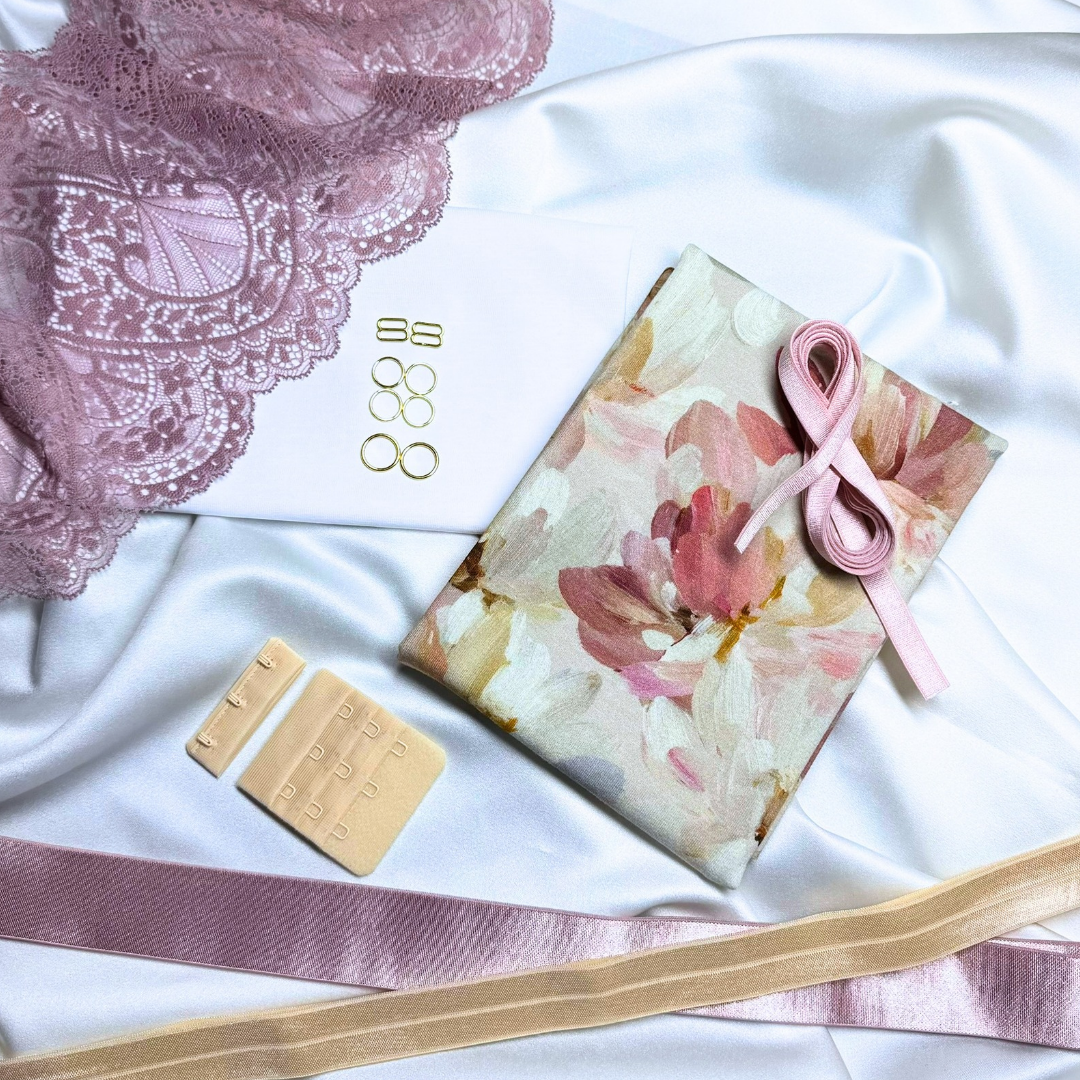 Matching Set – DIY Kit (Blush Magnolia / Mauve Lace)