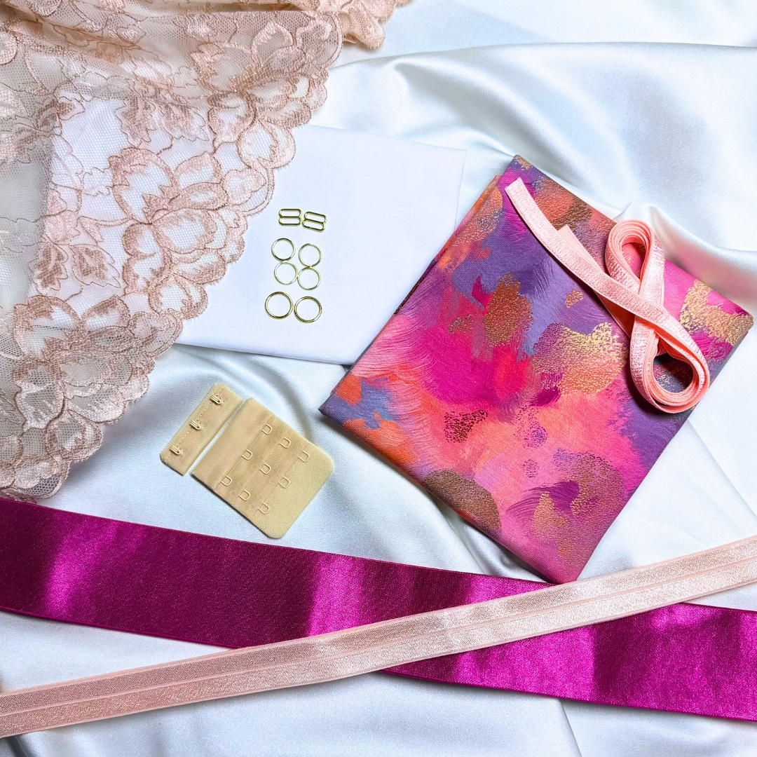 Matching Set – DIY Kit (Gilded Abstract / Rose Gold Lace)