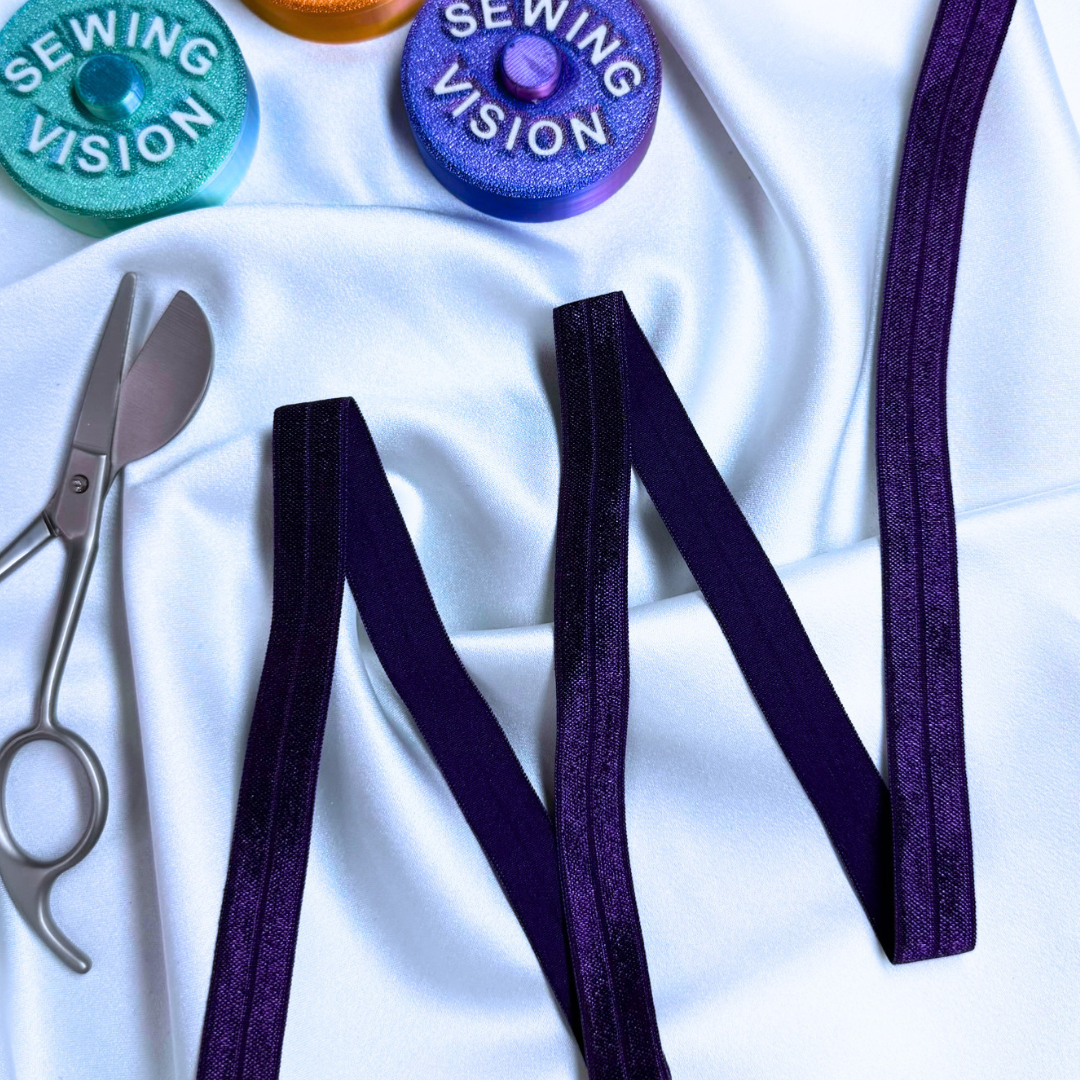 Fold-Over Elastic (FOE) – Indigo | 15mm