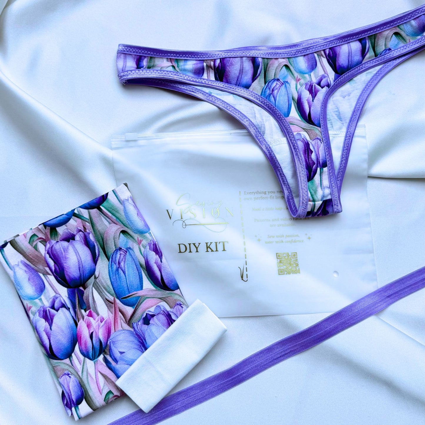 Iiris Thong – DIY-Set (Tulpen-Garten)