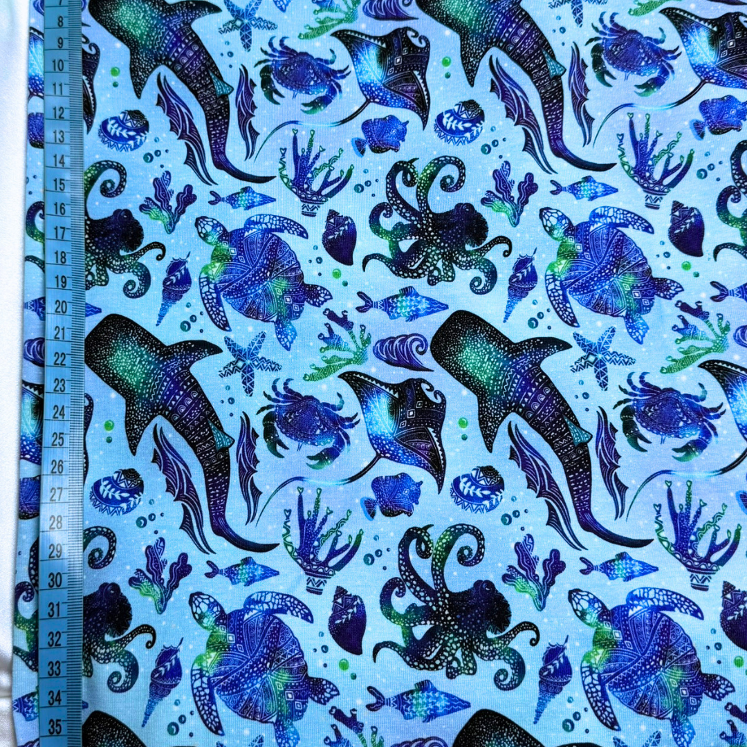 Ocean Fantasy – Cotton Jersey Fabric