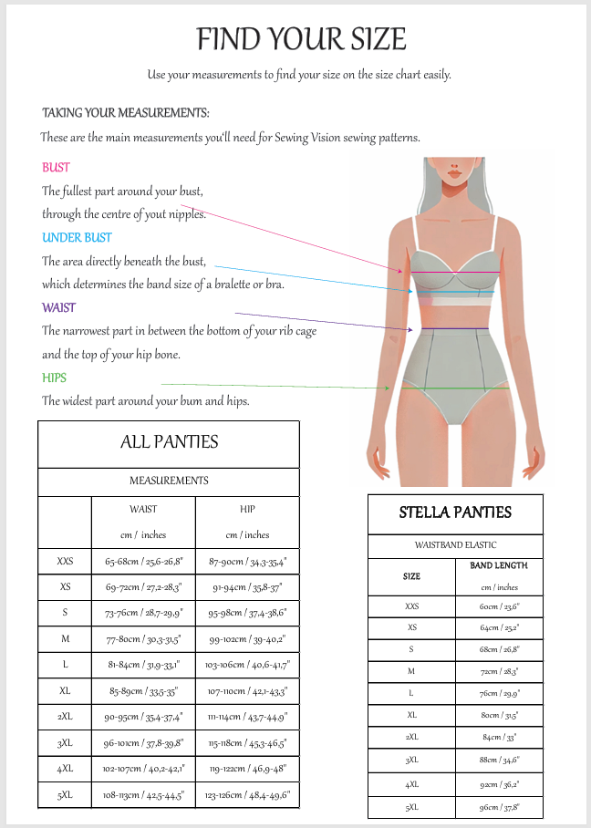 Stella Höschen – DIY-Set (Feder)