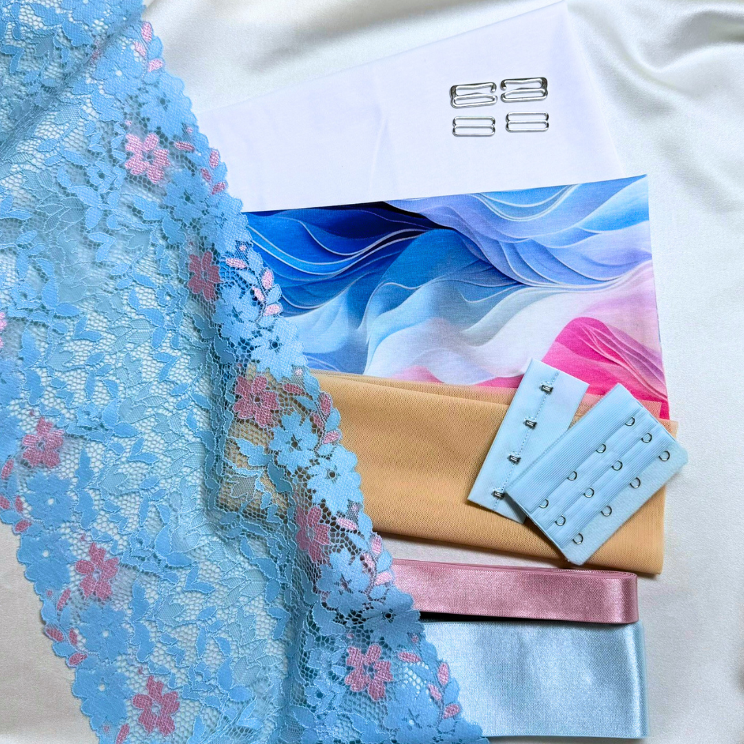 Zoe Bralette – DIY Kit (Waves)