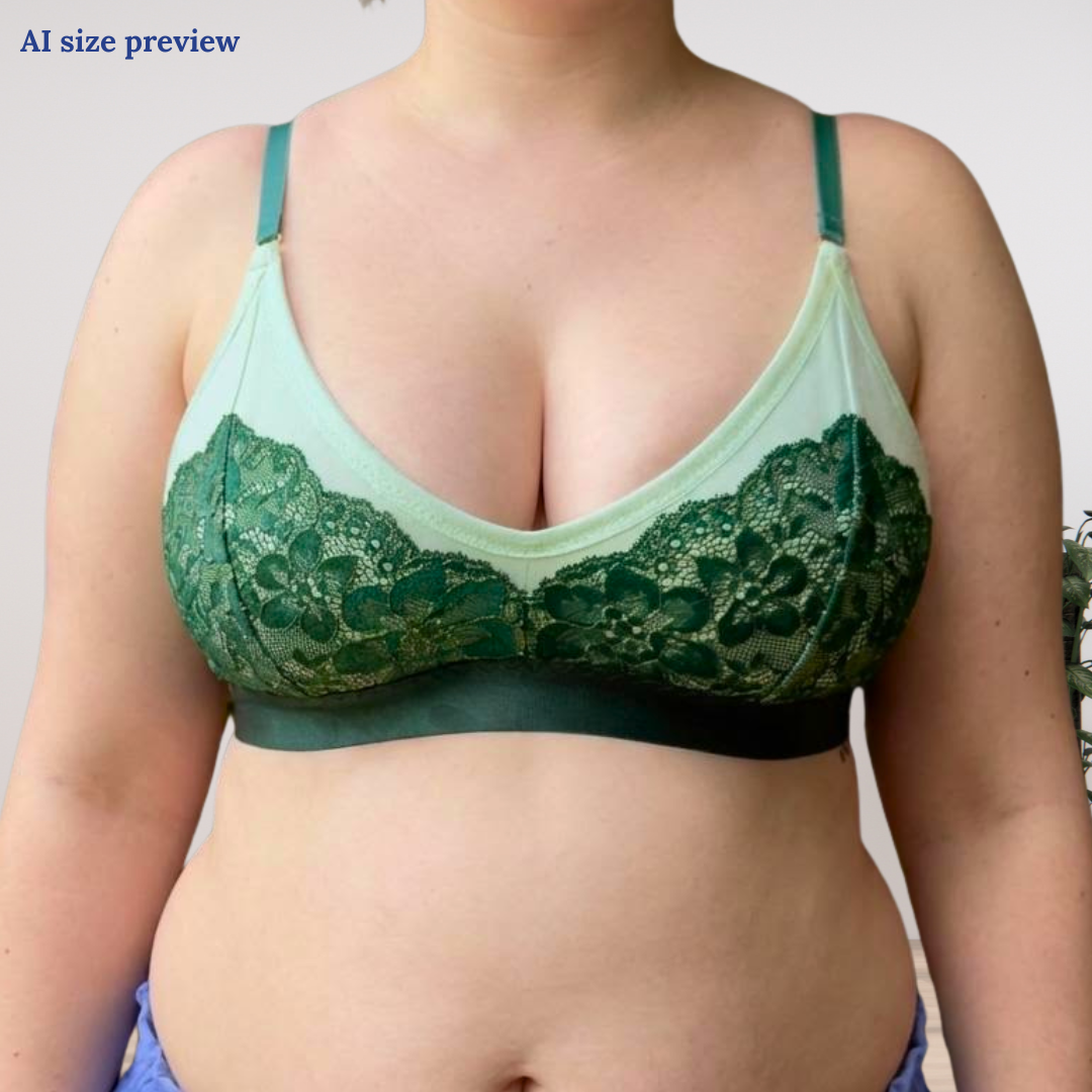CHLOE Bralette - SPITZE hinzufügen - PDF Schnittmuster (XS-XL, Cup A-H)