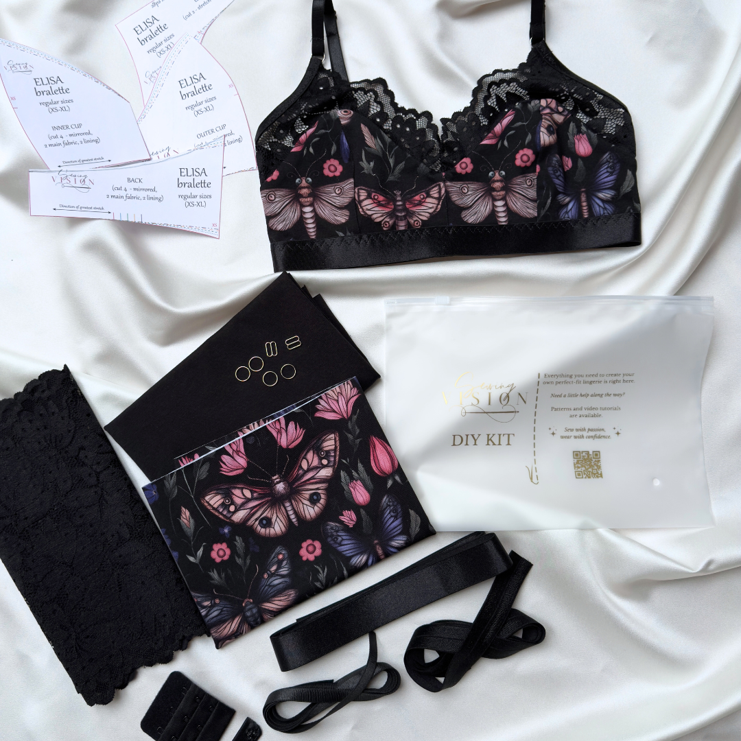 Elisa Bralette – DIY-Kit (Moth Garden)