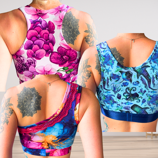 MADISON Bra (3 Styles) — Full Bust Friendly PDF Sewing Pattern (XS–5XL, Cup A–J) | EN + DE