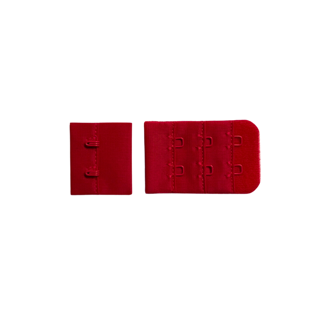 Bra Closure – Red | 30mm