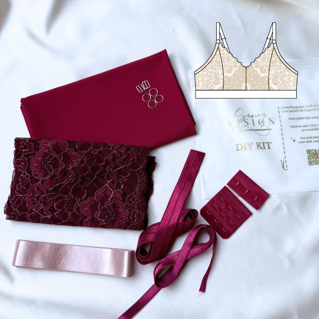 Sophie Bra – DIY-Kit (Smaragdblüte)