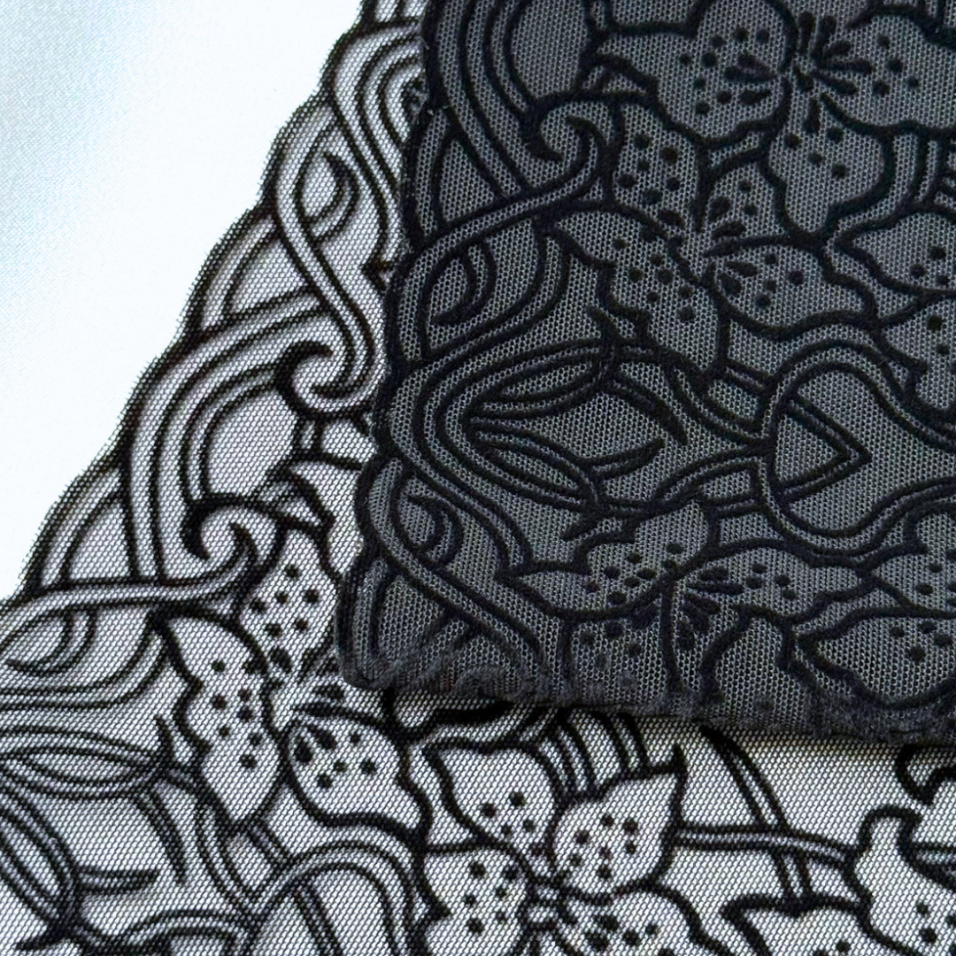 Black Velvet Lace (Stretch)