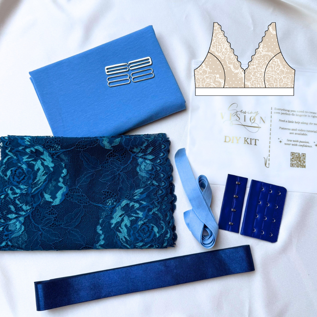 Victoria Bra – DIY-Kit (Peacock Lace)