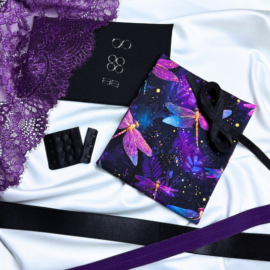 Matching Set – DIY Kit (Midnight Dragonfly / Purple Lace)