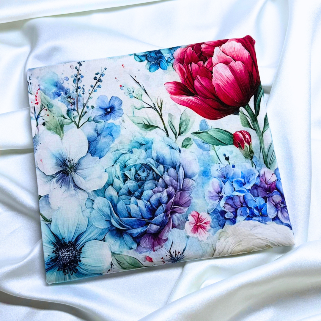 Twilight Garden – Cotton Jersey Fabric (0.5m cut)