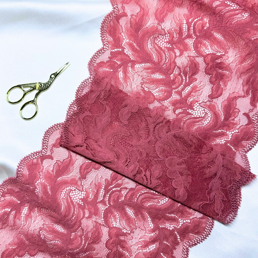 Rosewood Leaf Lace (Stretch)