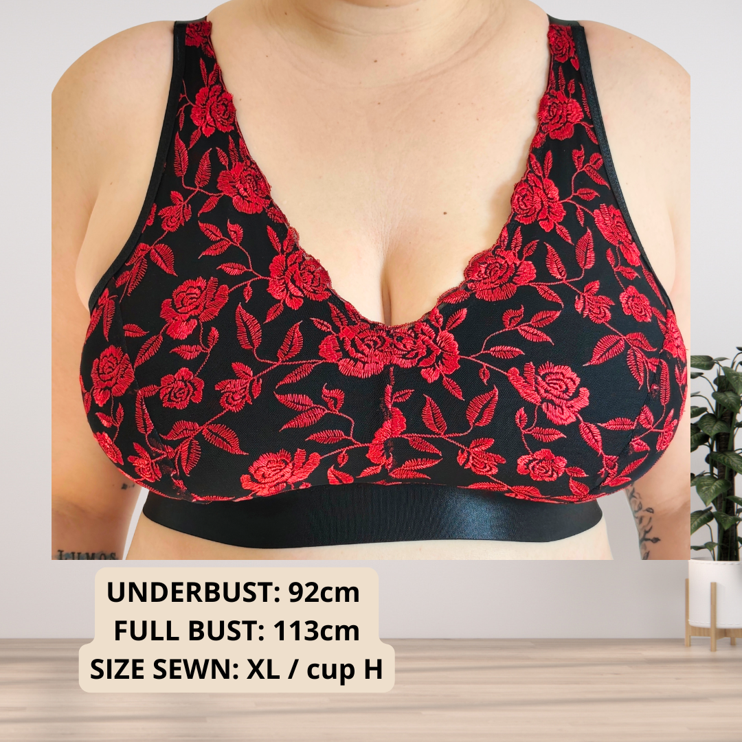 VICTORIA bra - PDF sewing pattern (XS-5XL, cup A-M) | EN + DE
