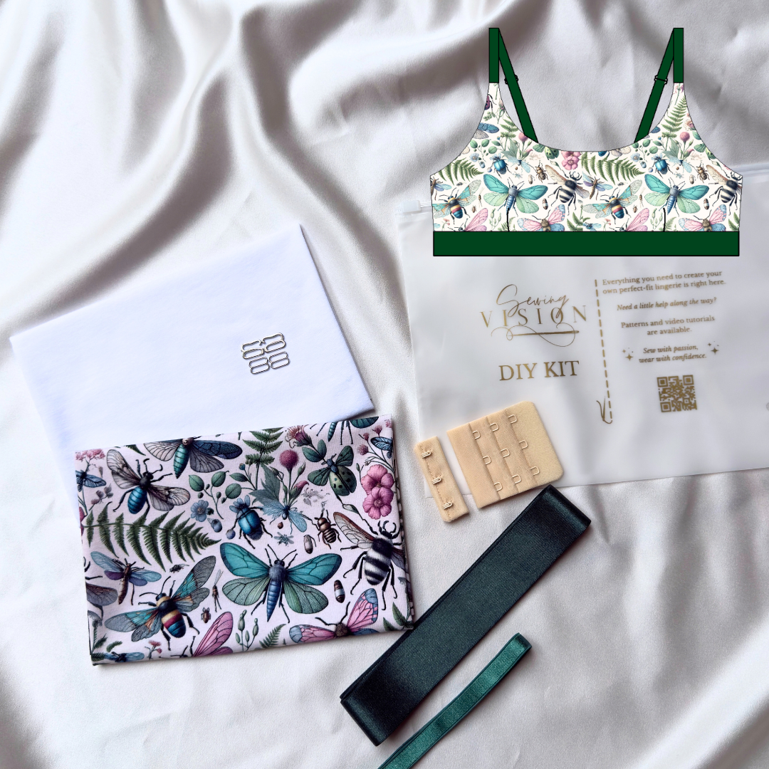 Carmen Bralette – DIY-Kit (Botanical Beetles)