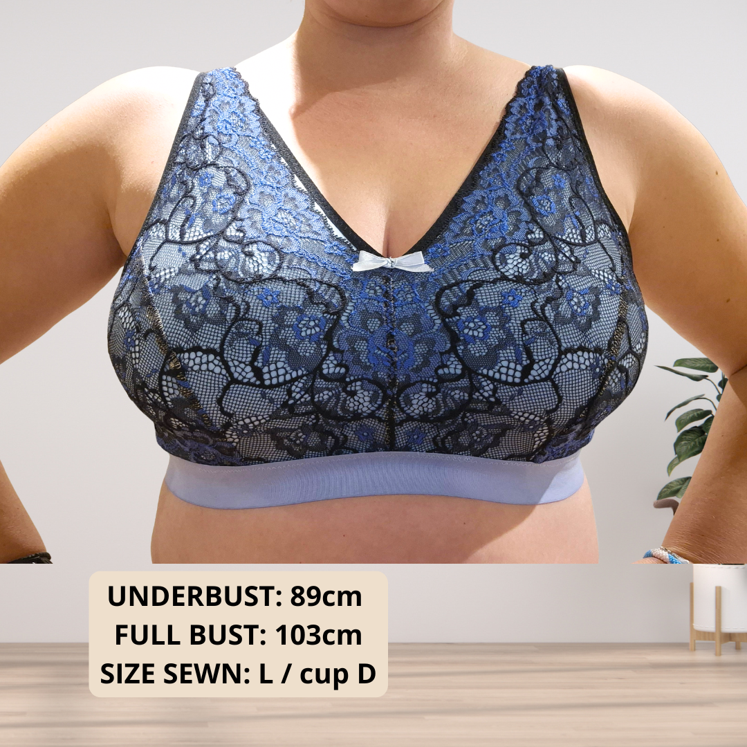 VICTORIA bra - PDF sewing pattern (XS-5XL, cup A-M) | EN + DE