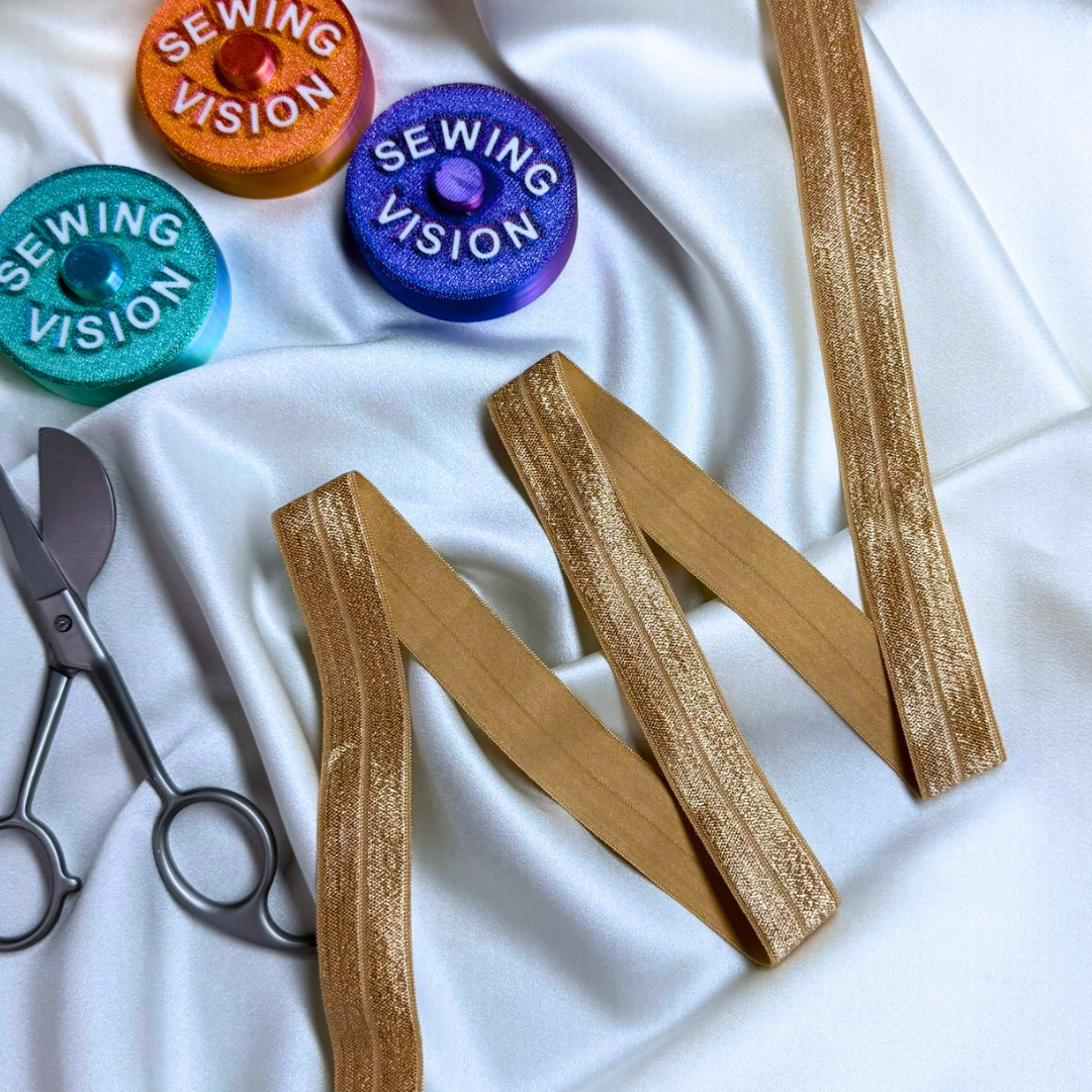 Fold-Over Elastic (FOE) – Golden Brown | 20mm