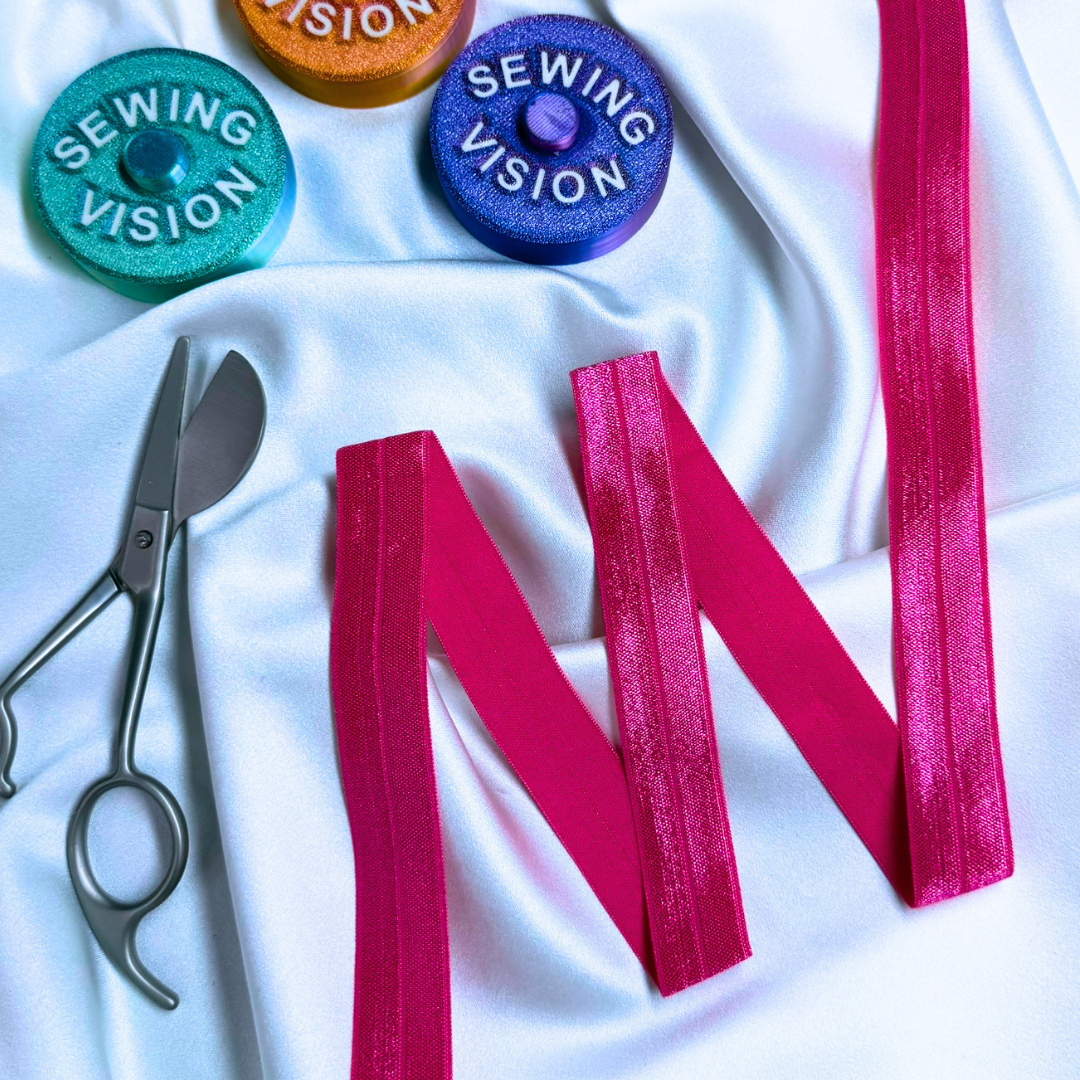 Fold-Over Elastic (FOE) – Hot Pink | 20mm