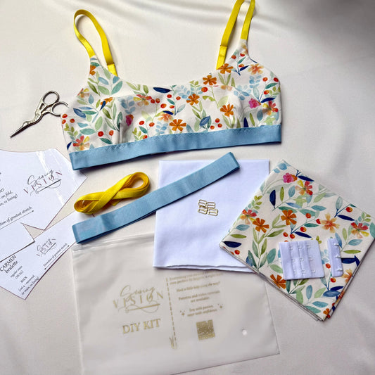 DIY kit – Carmen Bralette Flowers