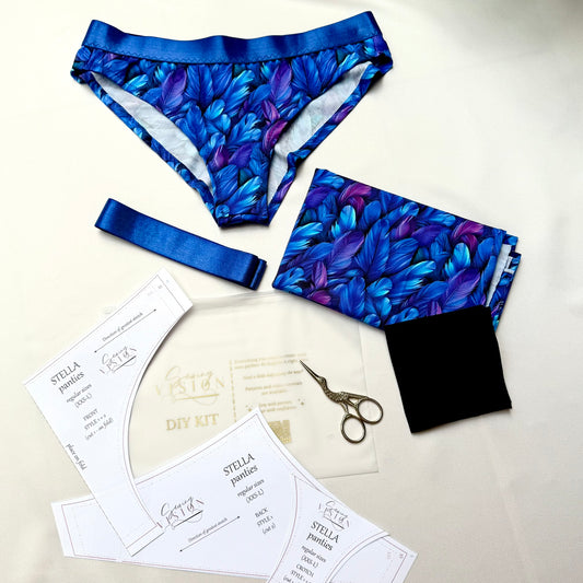 DIY kit – Stella Panties Feather