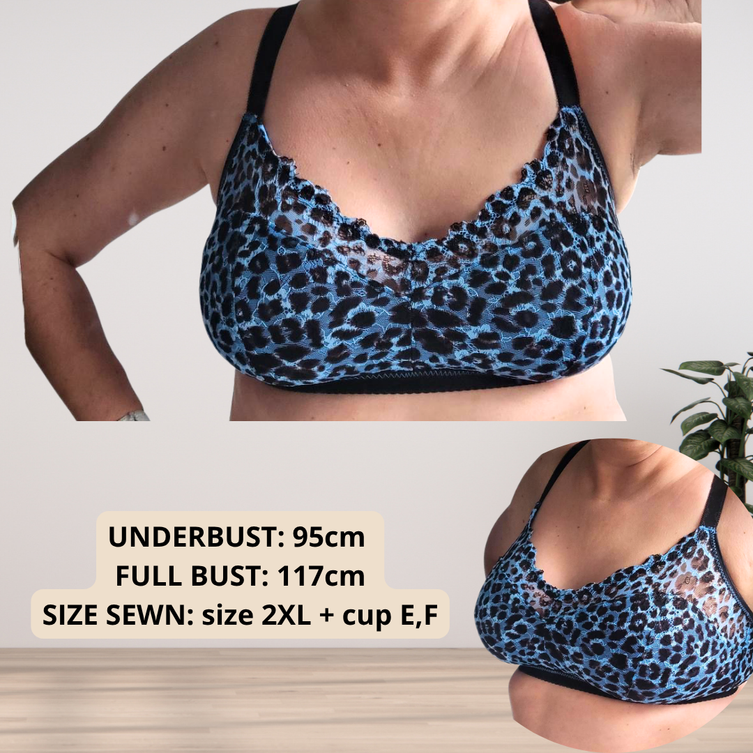 ZOE bra — Full Bust Friendly PDF Sewing Pattern (XS–3XL, Cup A–K) | EN + DE