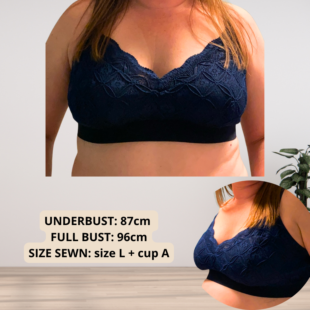 ZOE bra — Full Bust Friendly PDF Sewing Pattern (XS–3XL, Cup A–K) | EN + DE