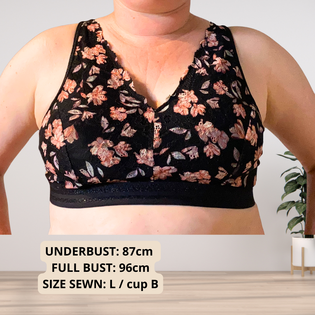 VICTORIA bra - PDF sewing pattern (XS-5XL, cup A-M) | EN + DE