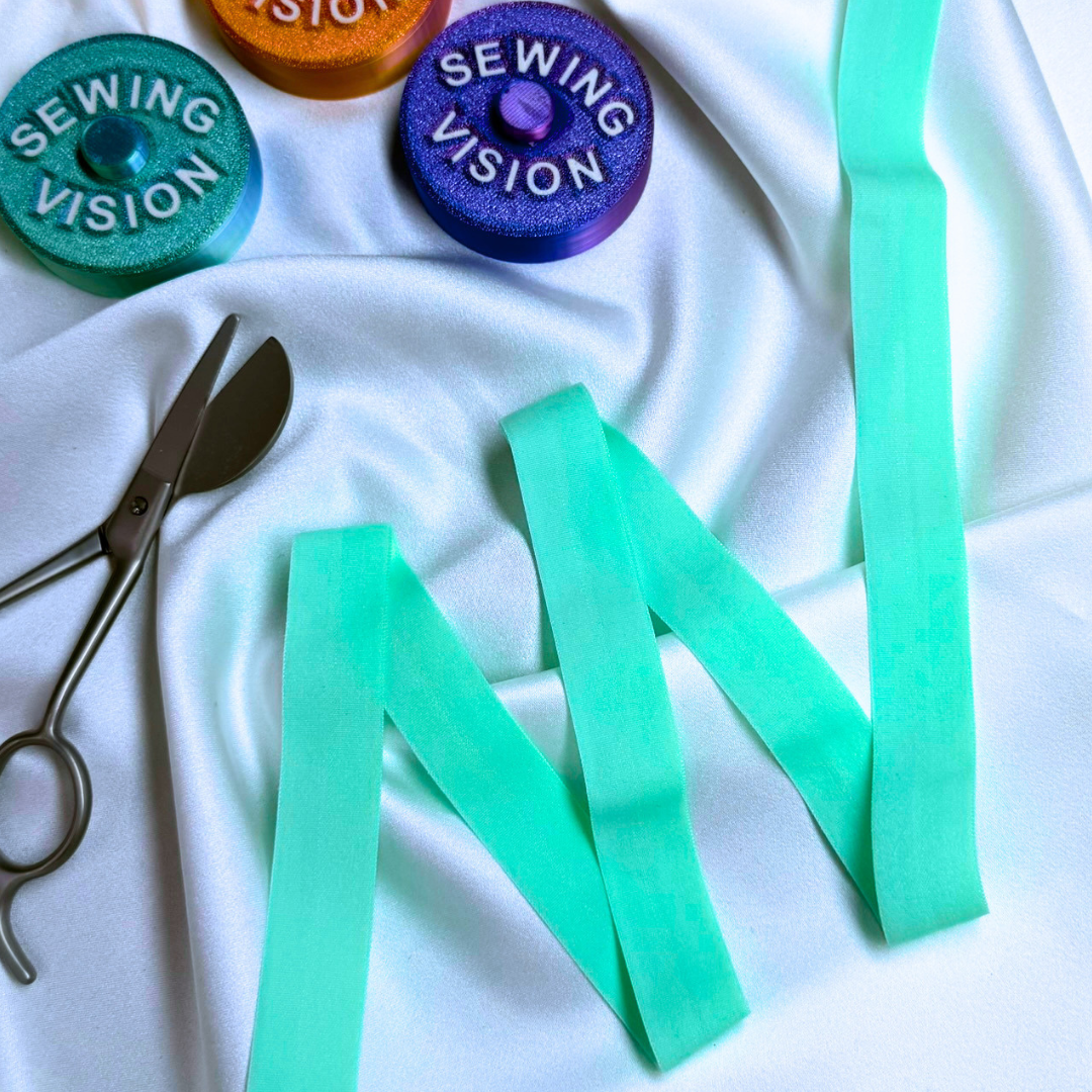 Fold-Over Elastic (FOE) – Mint Matte | 20mm
