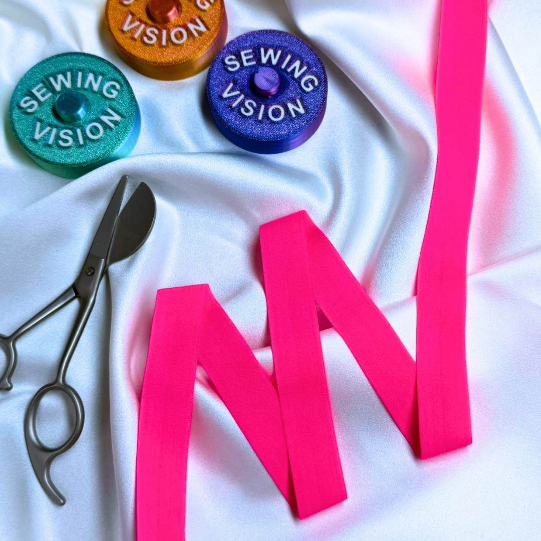 Fold-Over Elastic (FOE) – Neon Pink Matte | 20mm