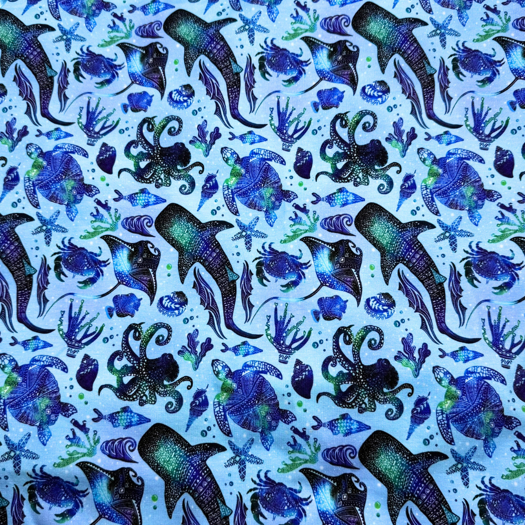 Ocean Fantasy – Cotton Jersey Fabric