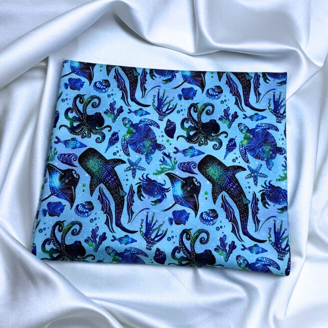 Ocean Fantasy – Cotton Jersey Fabric