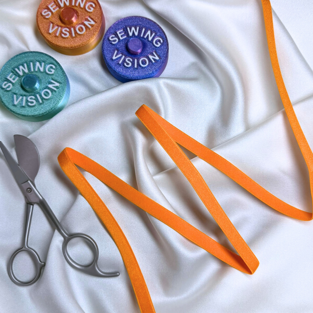 Strap Elastic – Orange | 10mm