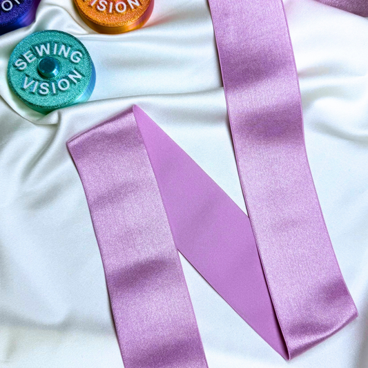 Satin Elastic Band – Orchid | 50mm
