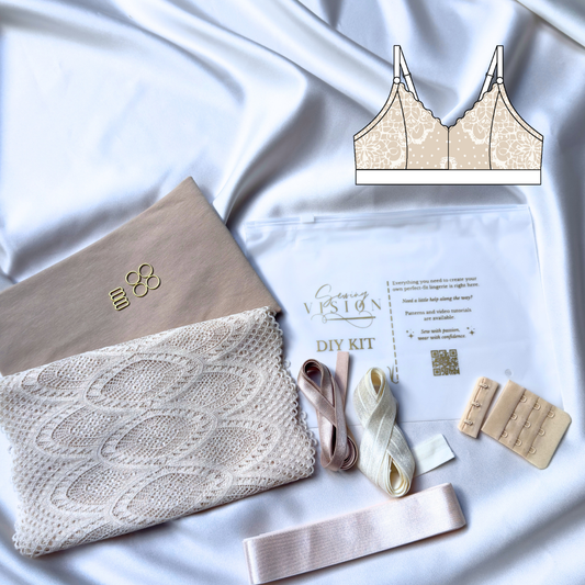 Sophie Bralette – DIY Kit (Pearl Bloom)