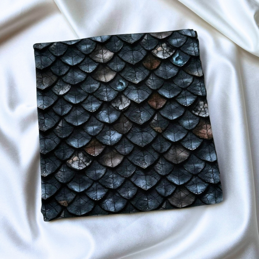 Dragon Scale – Cotton Jersey Fabric (0.6m cut)