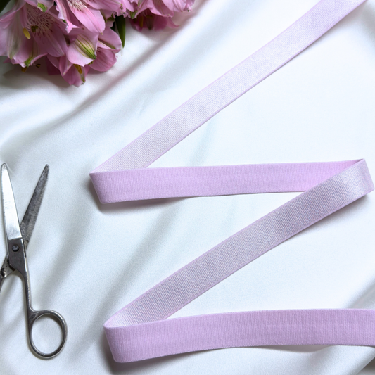 Satin Elastic Band – Light Mauve | 20mm