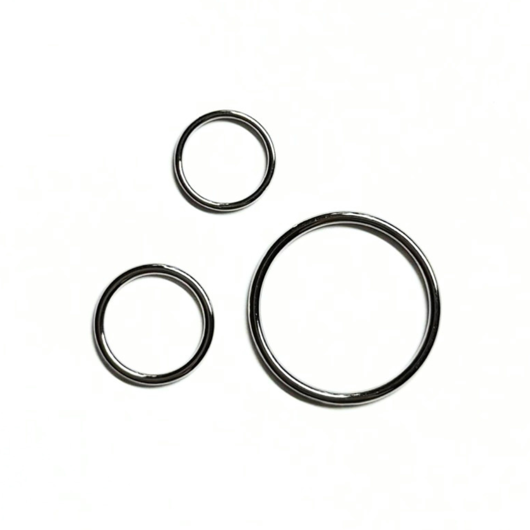 Bra Rings – Silver (10/12/20 mm)