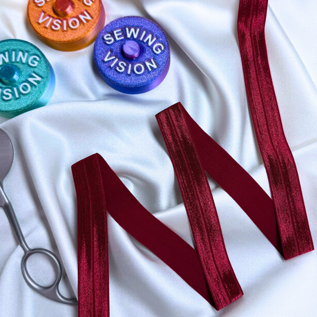 Fold-Over Elastic (FOE) – Wine | 20mm