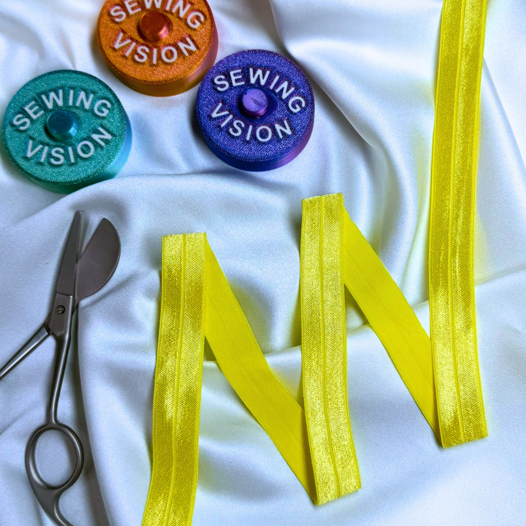 Fold-Over Elastic (FOE) – Yellow | 20mm