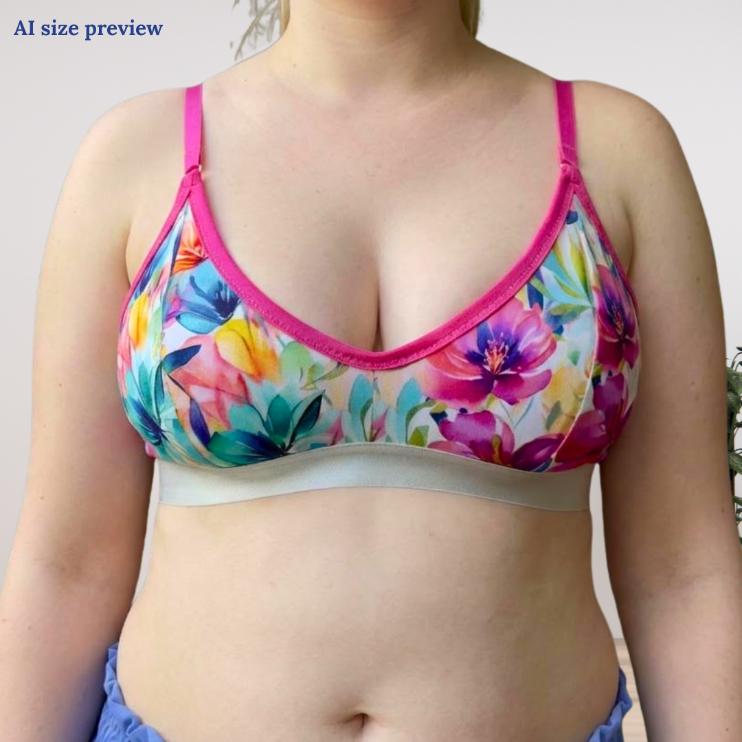 CHLOE Bralette - PDF Schnittmuster (XS-XL, Cup A-H)