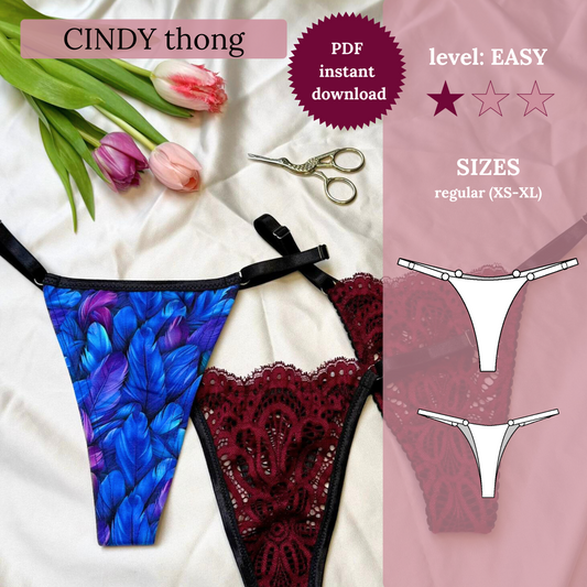 Cindy Thong – PDF Sewing Pattern (XS-XL)