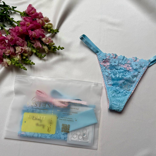 Blush Sky – Cindy Thong DIY Kit (Style 2) 💙🌸