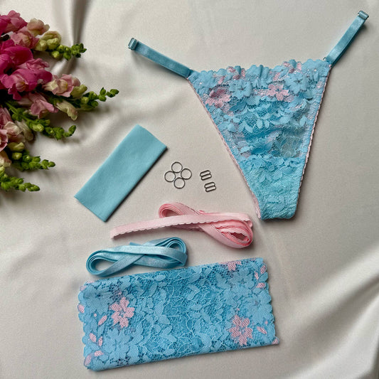 Blush Sky – Cindy Thong DIY Kit (Style 2) 💙🌸