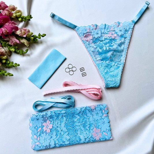 Blush Sky – Cindy Thong DIY Kit (Style 2) 💙🌸
