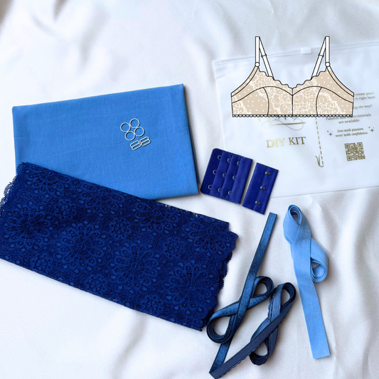 Elisa Bralette – DIY-Kit (Scharlachrote Spitze)
