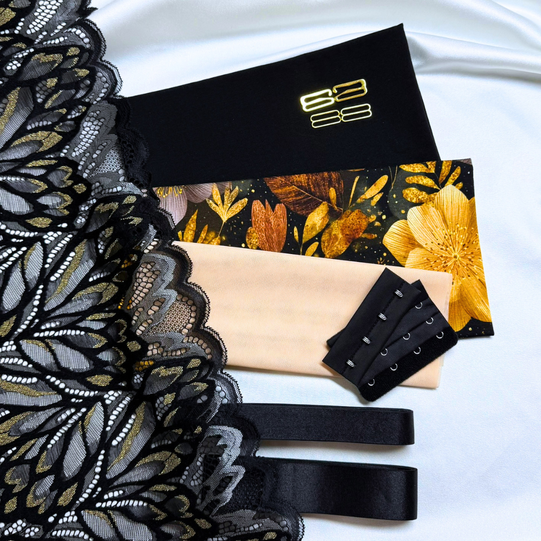 Zoe Bralette – DIY Kit (Golden Midnight)