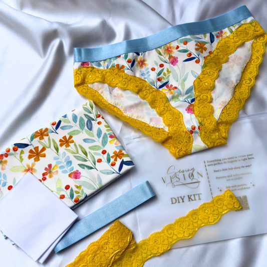 Mila Panties – DIY Kit (Flower Garden)